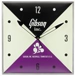 Gibson Vintage Lighted Wall Clock Gibson Inc Front View